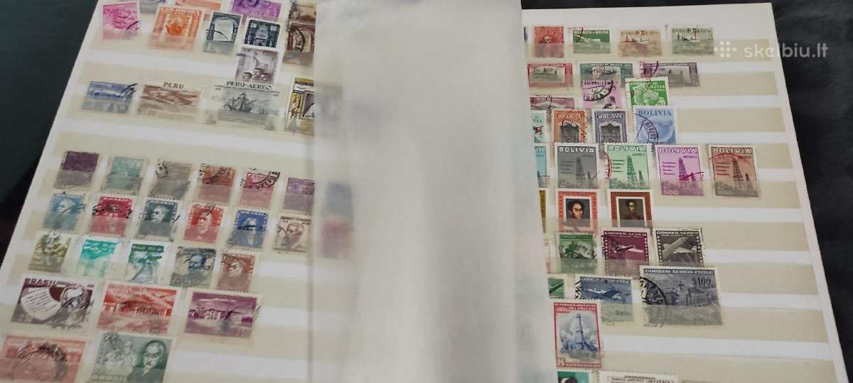 Pastu zenklu kolekcija 46 lapai albumas - nuotraukos Nr. 19