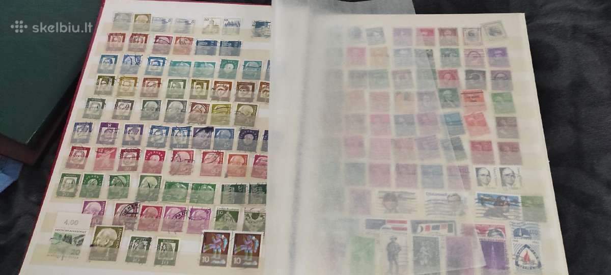 Pastu zenklu kolekcija 46 lapai albumas - nuotraukos Nr. 23