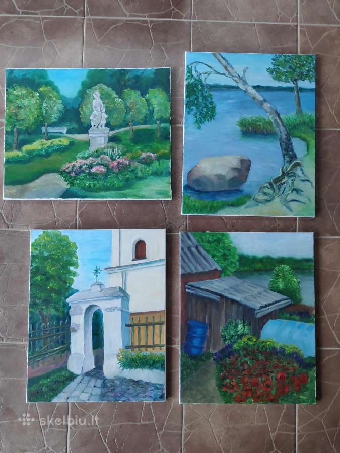 Paveikslai "Trakai ir Užutrakis"