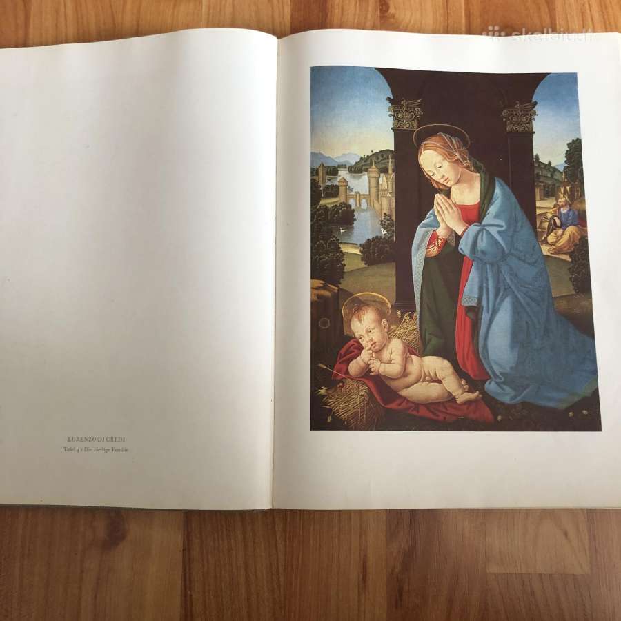 Drezdeno galerijos reprodukciju knyga. 1960 m. - nuotraukos Nr. 9