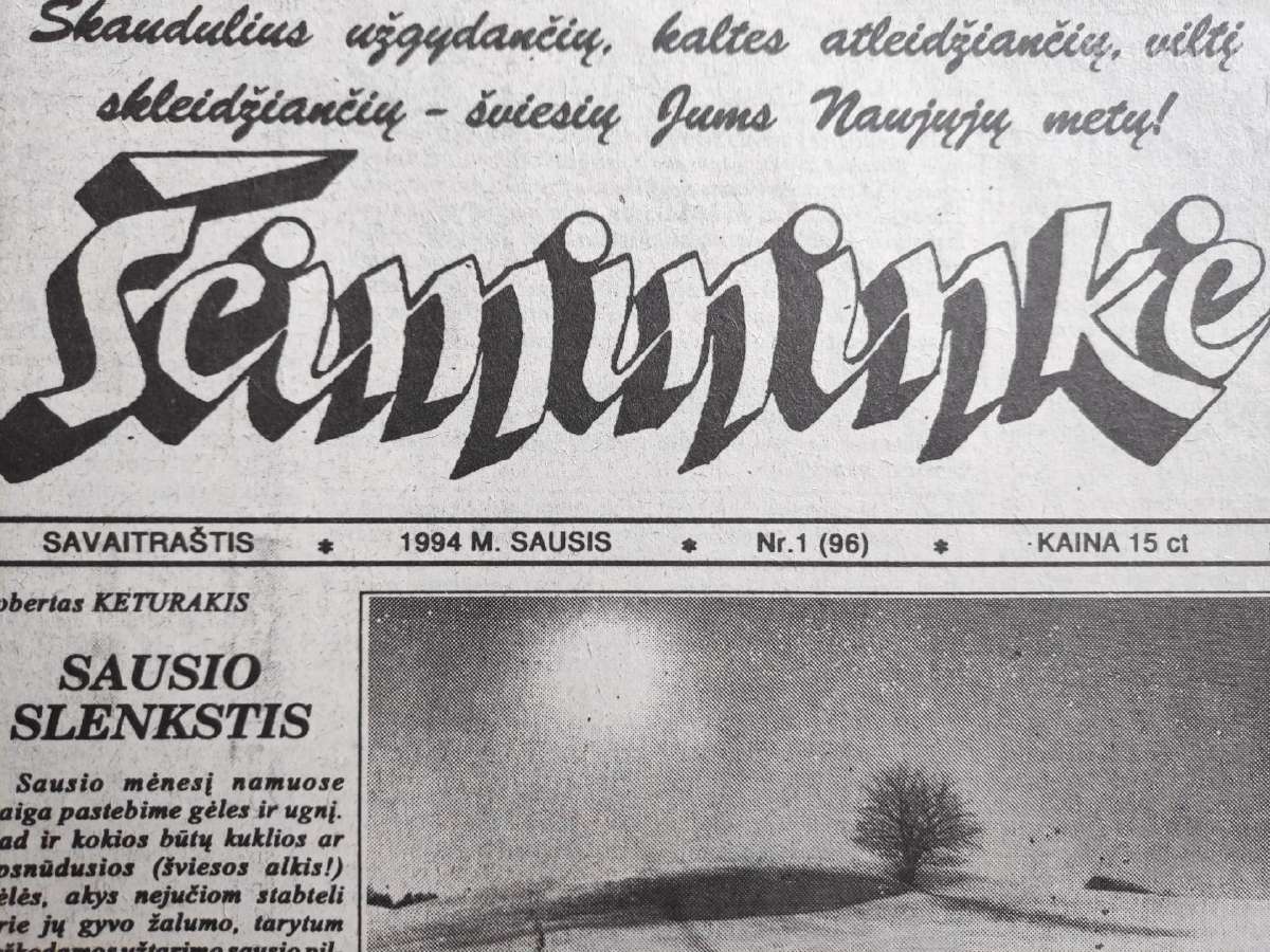 Savaitraštis Šeimininkė 1994 m. - nuotraukos Nr. 2