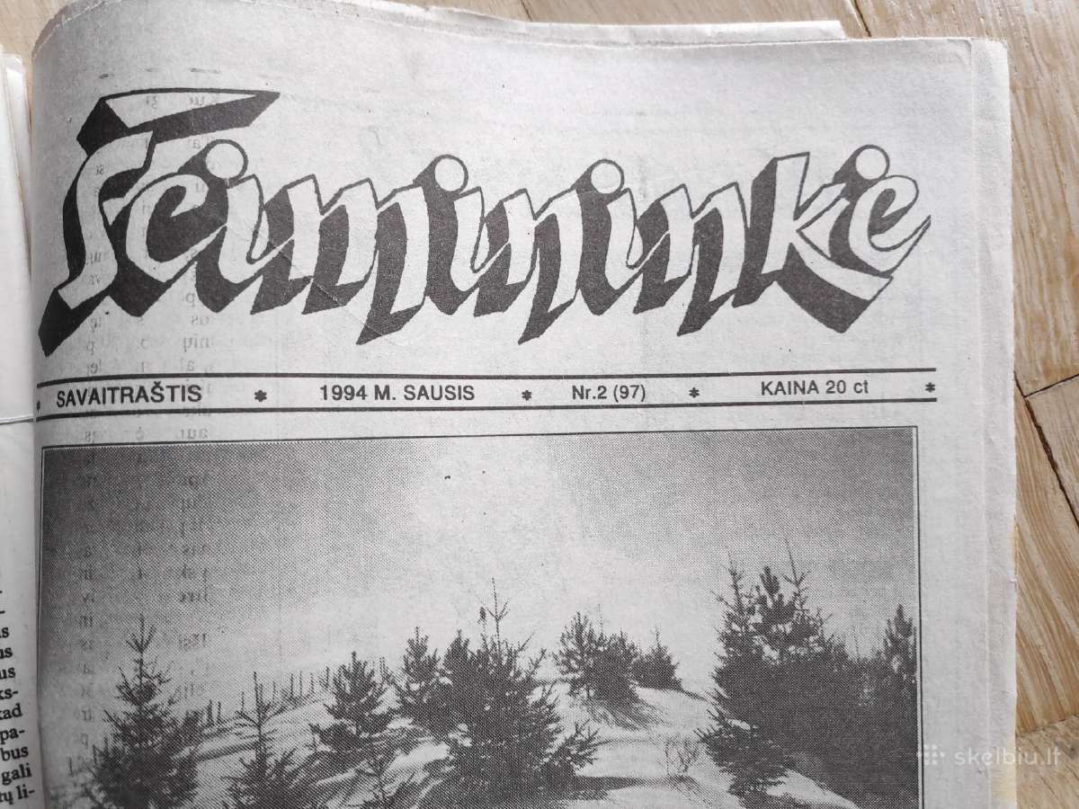 Savaitraštis Šeimininkė 1994 m. - nuotraukos Nr. 3