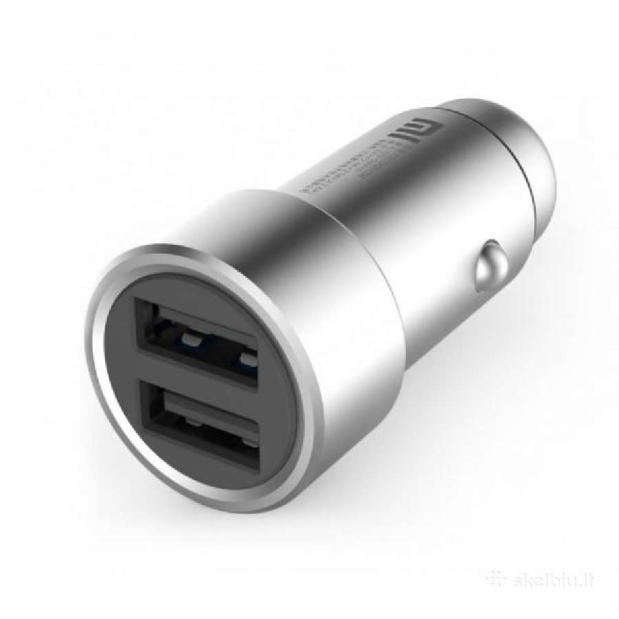 Xiaomi automobilinis Usb įkroviklis 2x2.4a (3.6a)