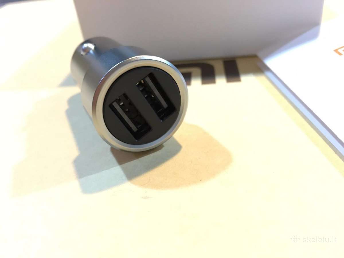 Xiaomi automobilinis Usb įkroviklis 2x2.4a (3.6a) - nuotraukos Nr. 7