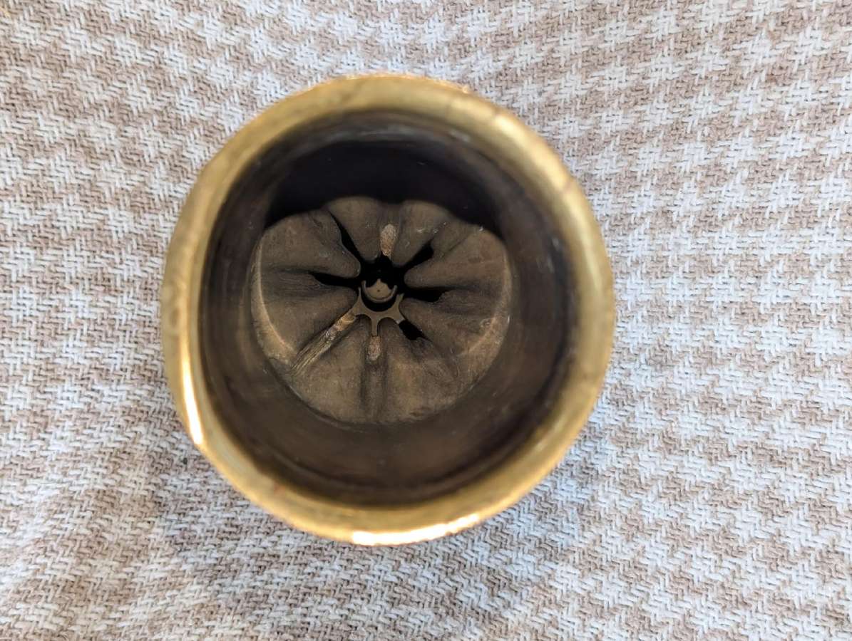 Trench art, pasaulinio karo vaza - nuotraukos Nr. 5