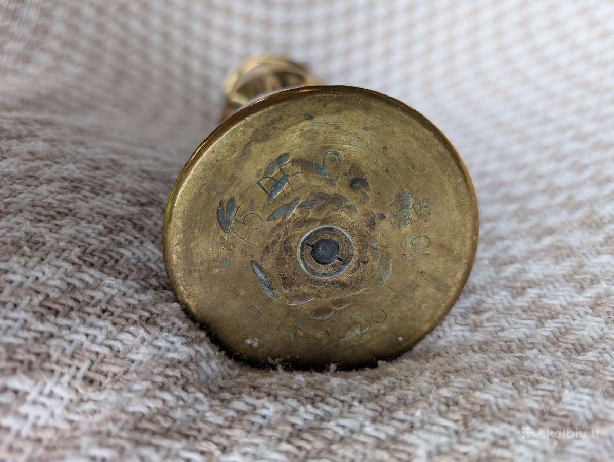 Trench art, pasaulinio karo vaza - nuotraukos Nr. 6