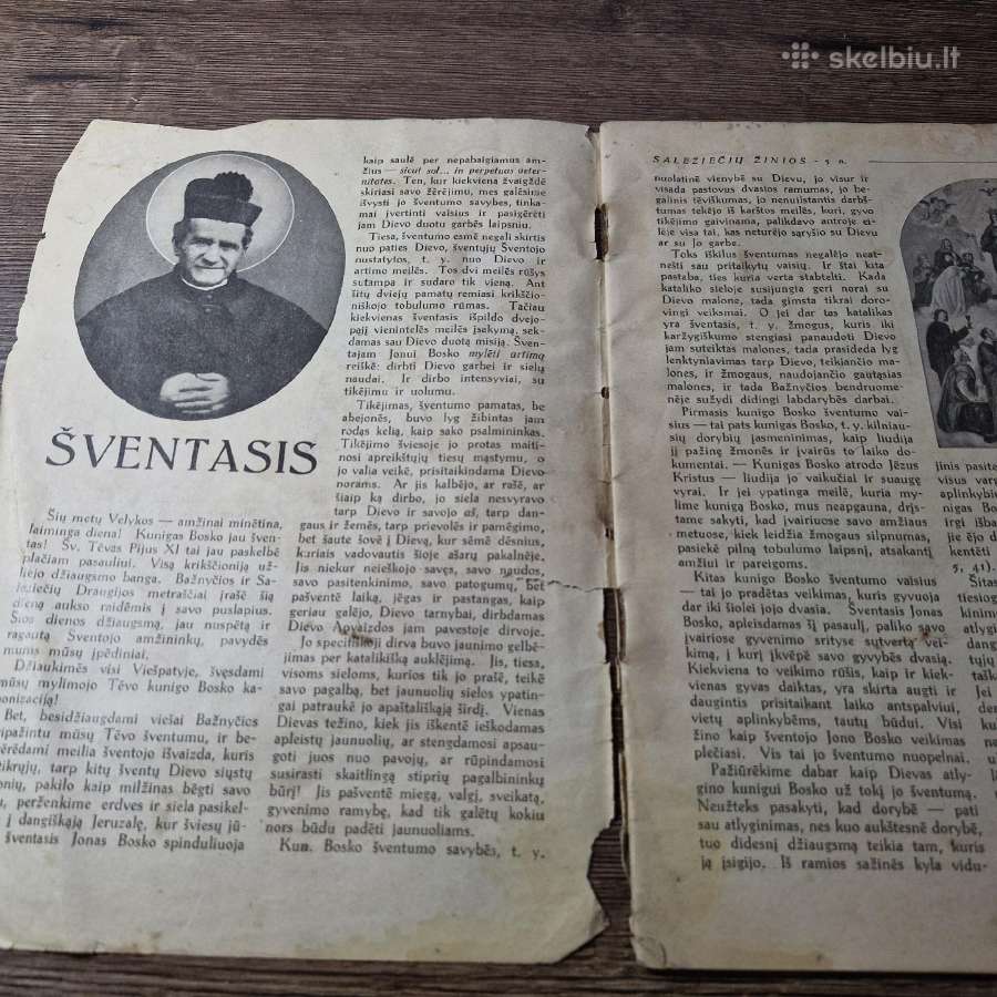 Saleziečių Žinios 1934 m. Balandžio mėn. - nuotraukos Nr. 2