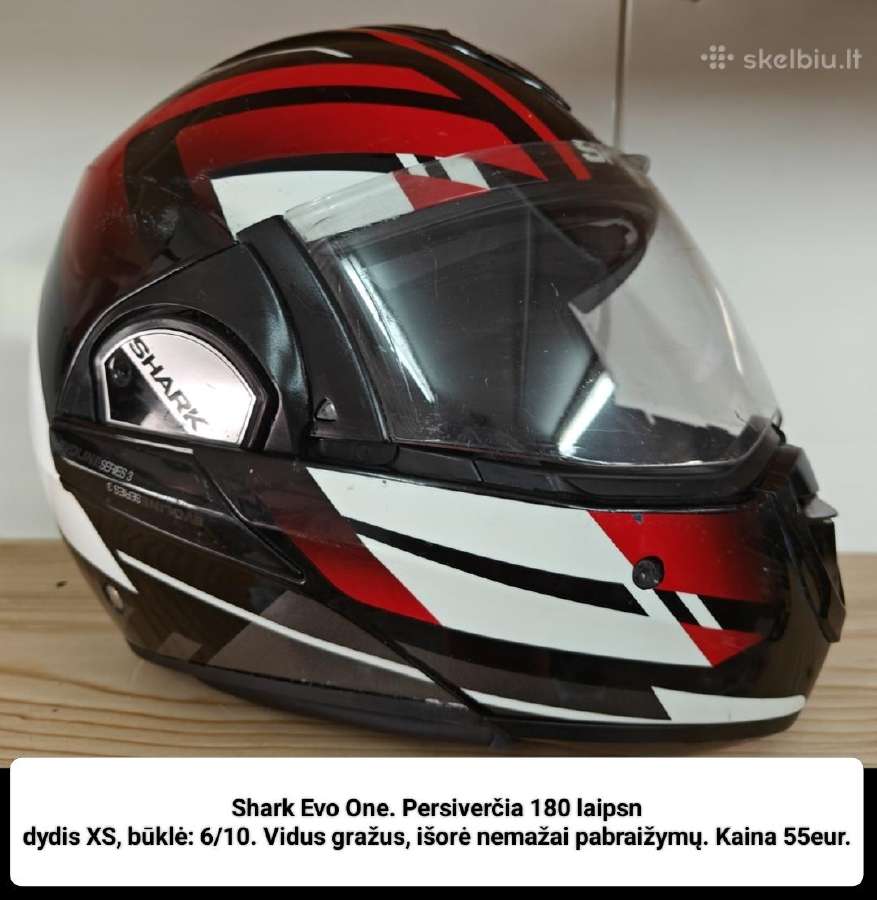 Schuberth, Shoei,hjc, Shark salmai įvairūs dydžiai - nuotraukos Nr. 27