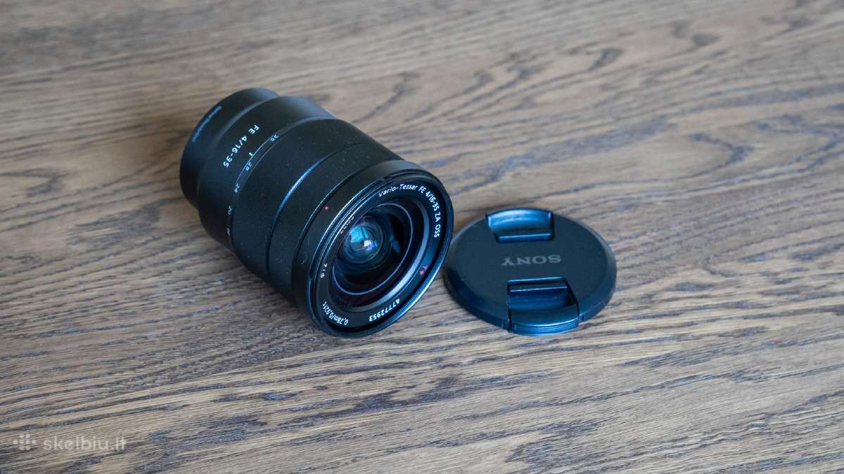 Sony 16-35mm, F/4 Za Oss