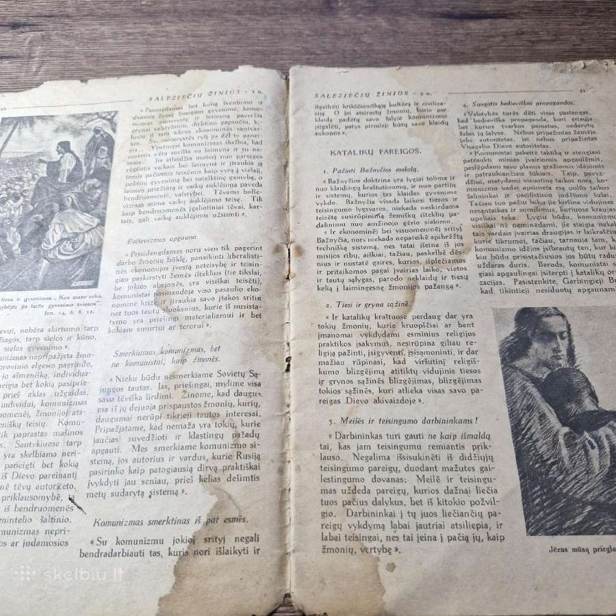 Saleziečių Žinios 1937 m. Gegužės- Birželio mėn. - nuotraukos Nr. 2