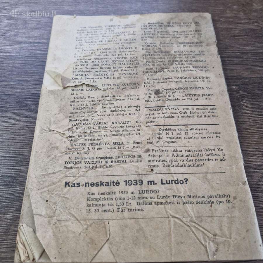 Lurdas 1940 m. Nr. 4 - nuotraukos Nr. 3