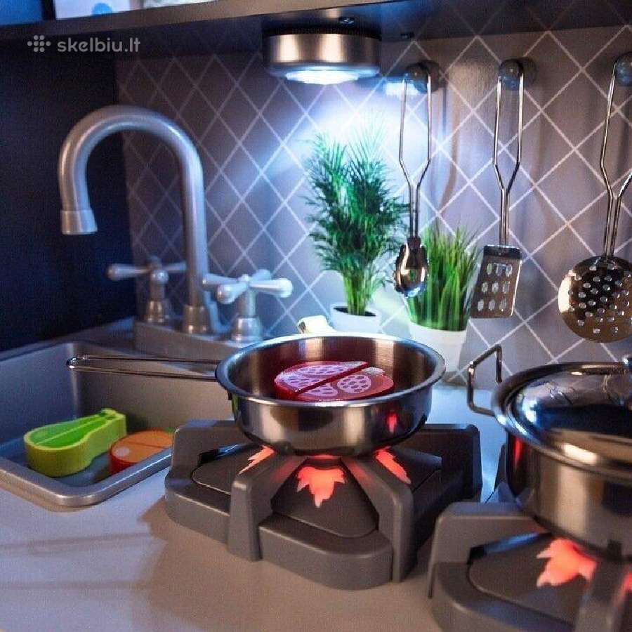Virtuvėlė LED šviesa, garso efektai, daugybė pried - nuotraukos Nr. 7