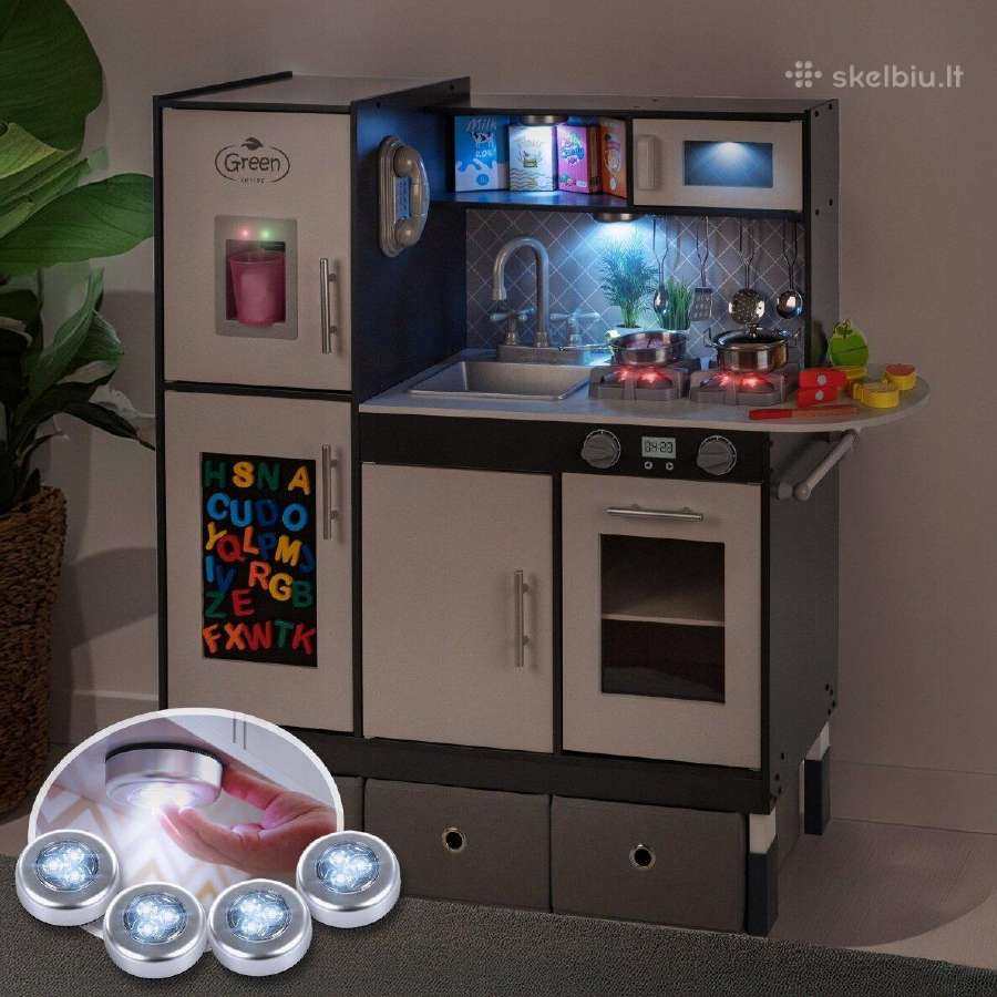 Virtuvėlė LED šviesa, garso efektai, daugybė pried - nuotraukos Nr. 13