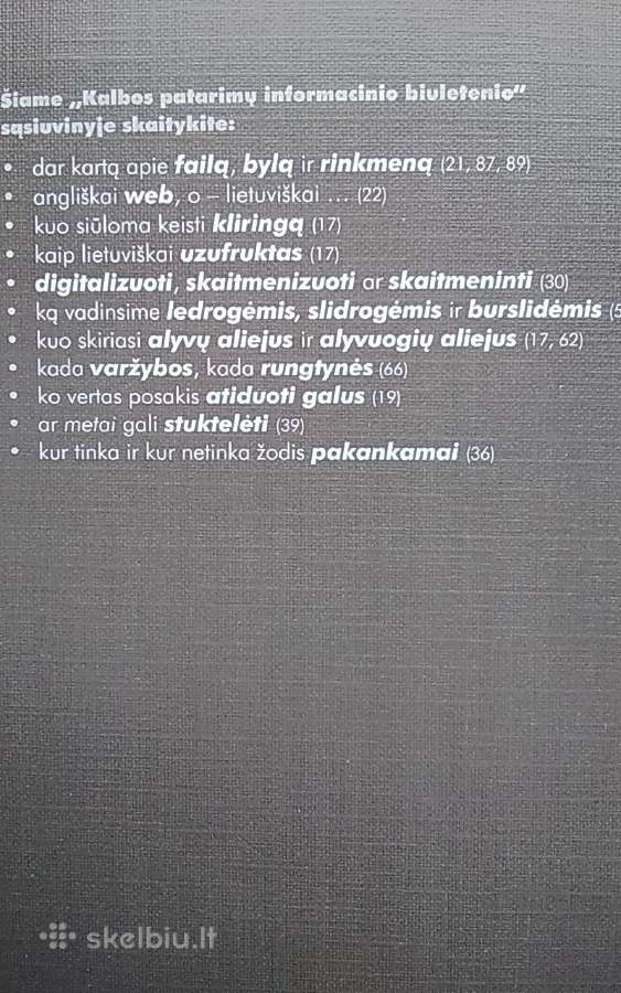 Kalbos patarimų informacinis biuletenis 14 - nuotraukos Nr. 4