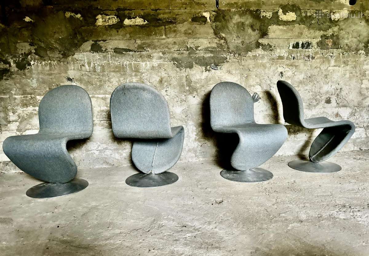 Vintage sofa, B&b, Fritz Hansen kėdės Art Deco - nuotraukos Nr. 12