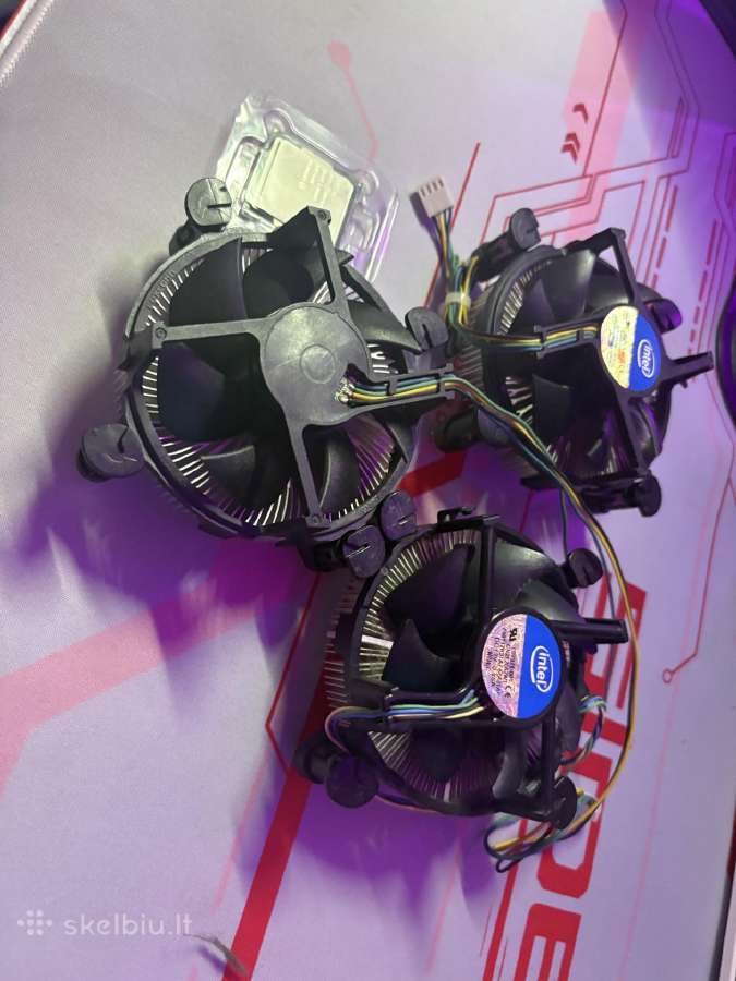 3 intel aušintuvai + Intel Pentium G3260 - nuotraukos Nr. 2