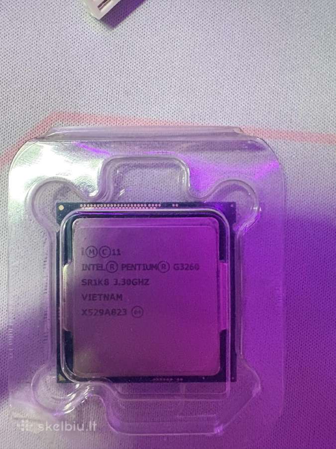 3 intel aušintuvai + Intel Pentium G3260 - nuotraukos Nr. 3