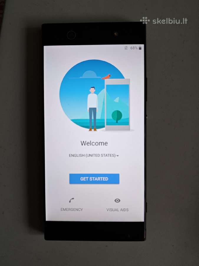 Xperia Xa1 Ultra beveik idealus didelis ekranas