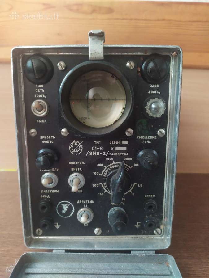 Oscilografas C1-6 - nuotraukos Nr. 2