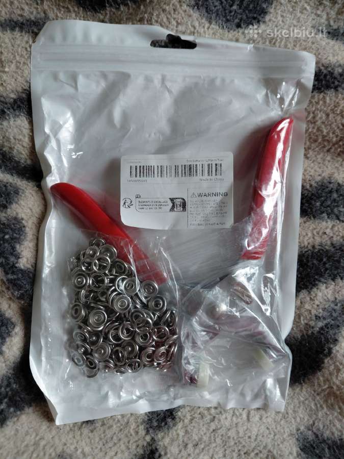 Spaudžių kalimo rinkinys su replėm