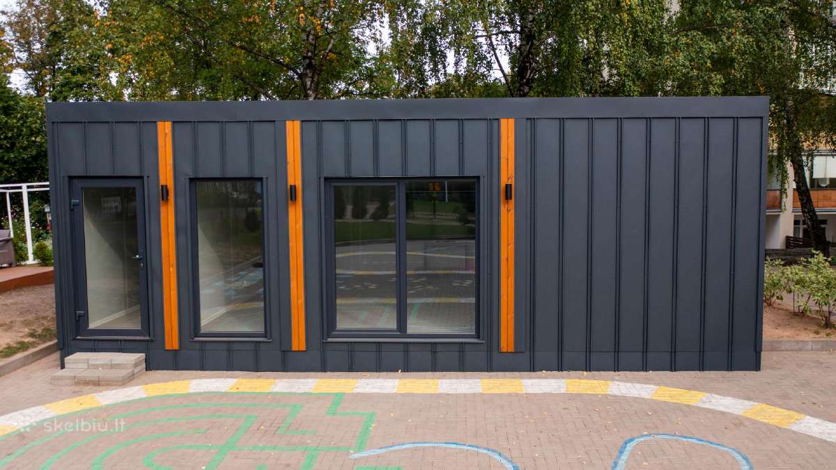 50m2 Modulinis namelis, biuras, ofisas