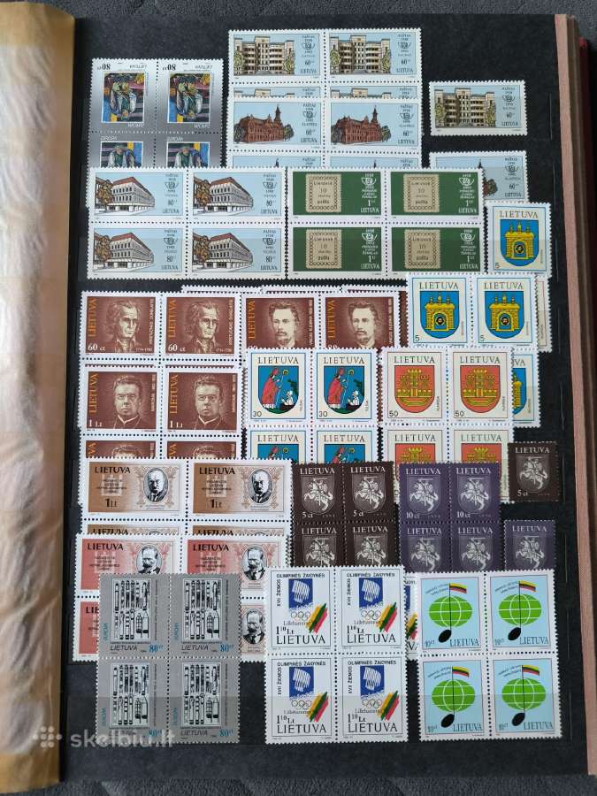 Lietuviškų pašto ženklų albumas - nuotraukos Nr. 7