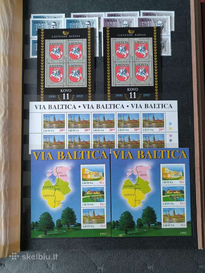 Lietuviškų pašto ženklų albumas - nuotraukos Nr. 9