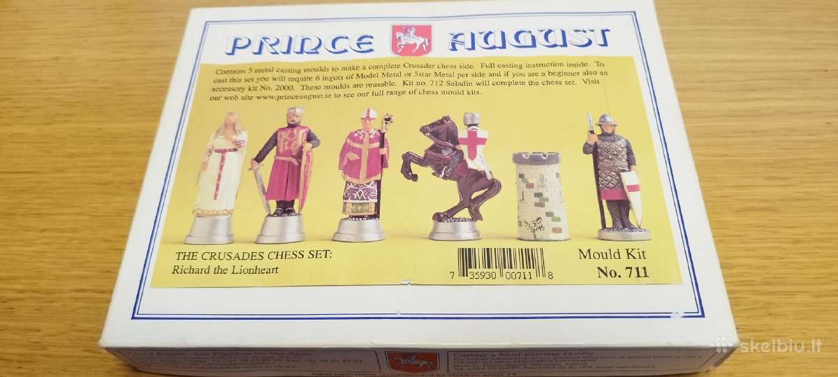 Šachmatų figurų trafaretas - nuotraukos Nr. 3