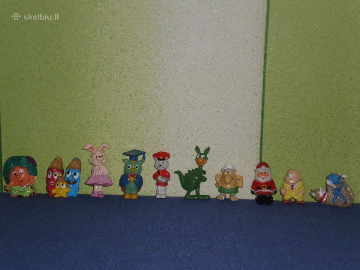 54. Kinder siurprizo kolekcines figureles visokie
