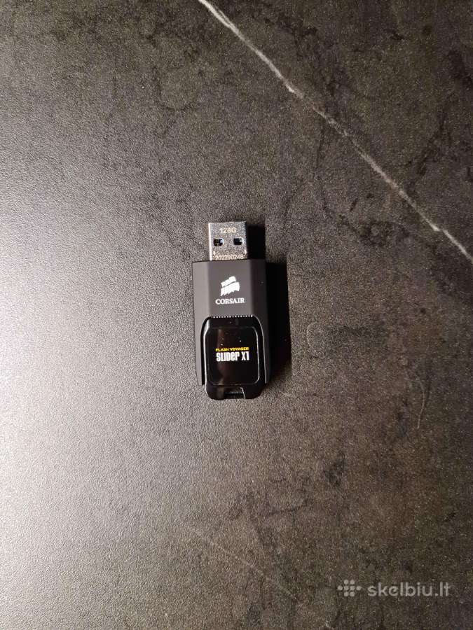 Usb atmintinė Corsair Voyager Slider X1, 128gb