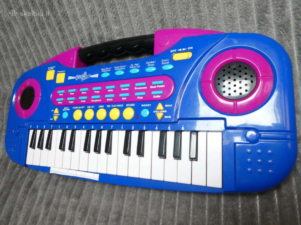 Elektrinis vaikiškas pianinas - nuotraukos Nr. 5