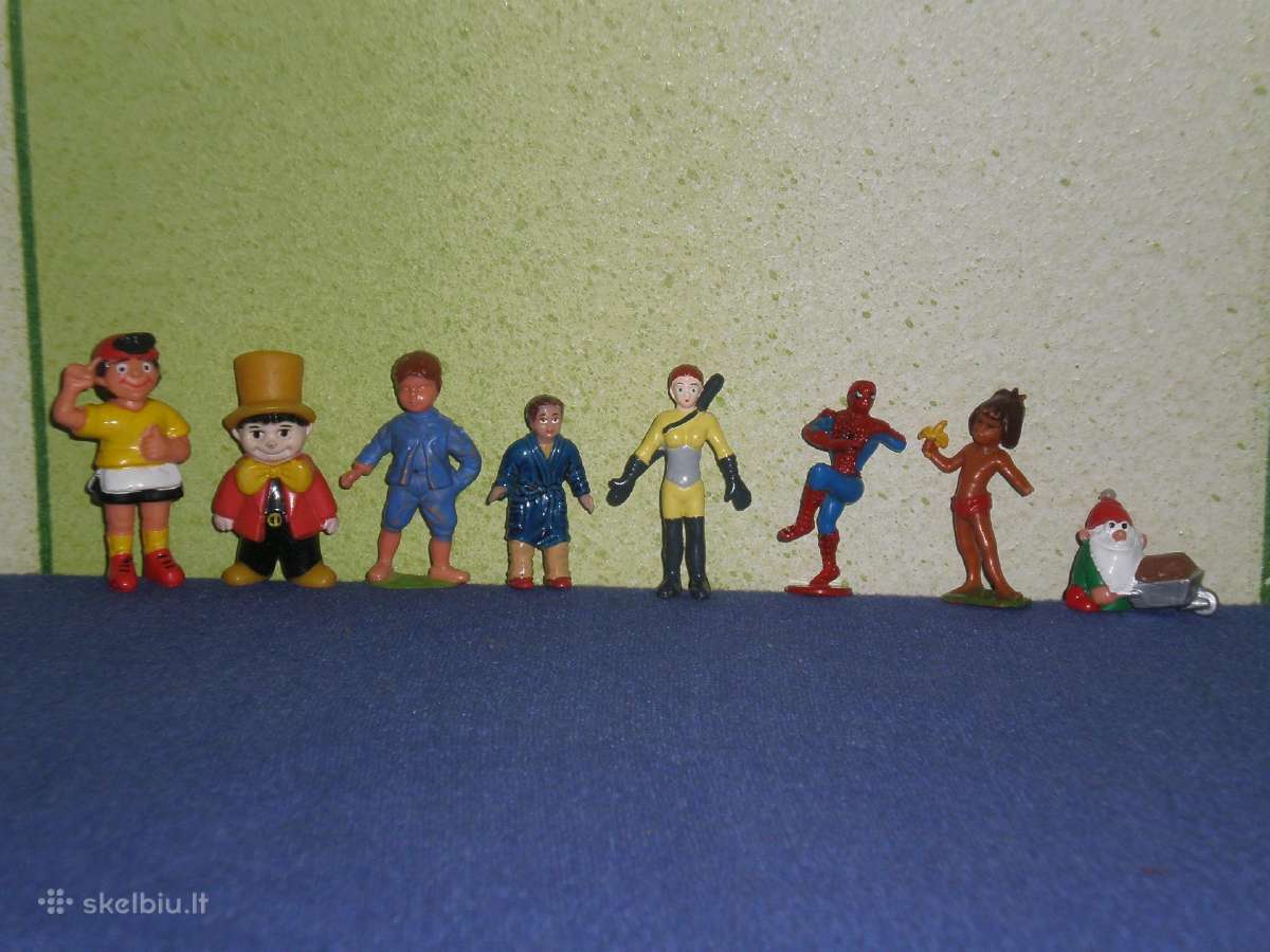 Kinder siurprizo kolekcines figureles zmogiukai