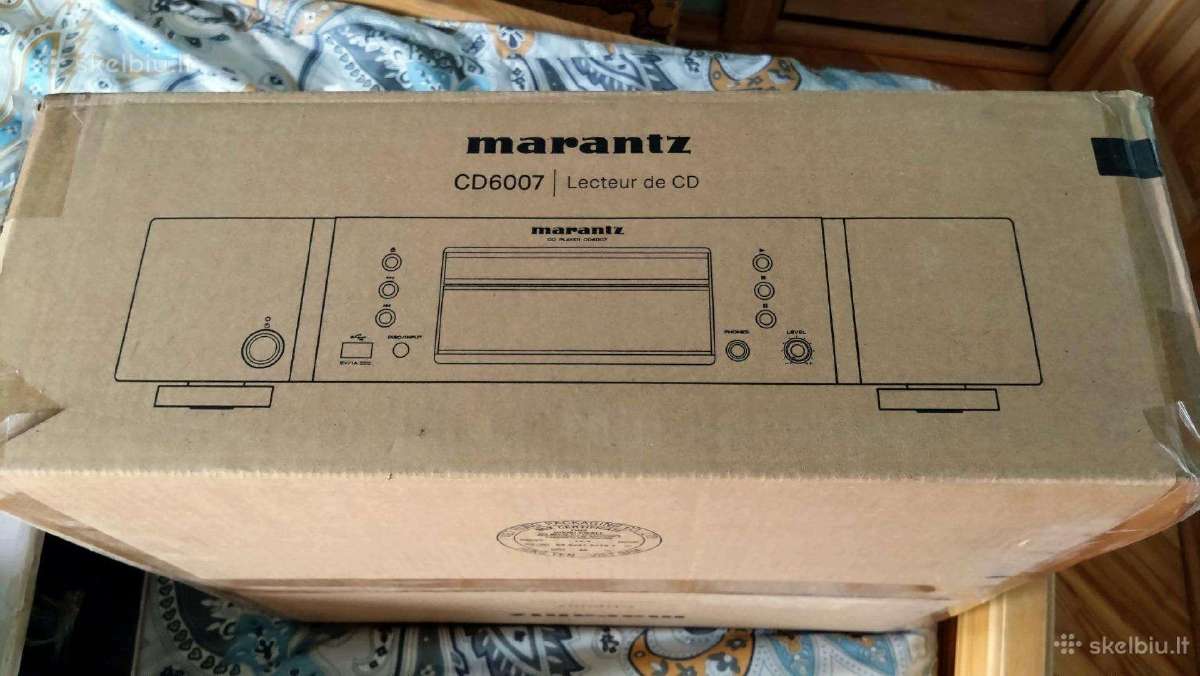Marantz Cd6007 CD player with tuning option - nuotraukos Nr. 6