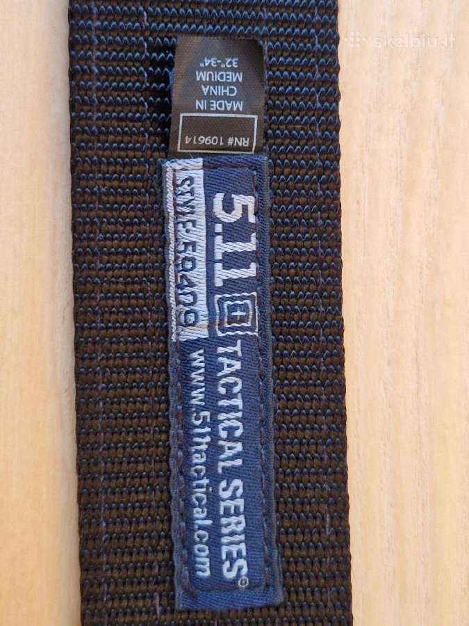 Taktinis diržas 5.11 1.5" Trainer Belt M dydis - nuotraukos Nr. 2
