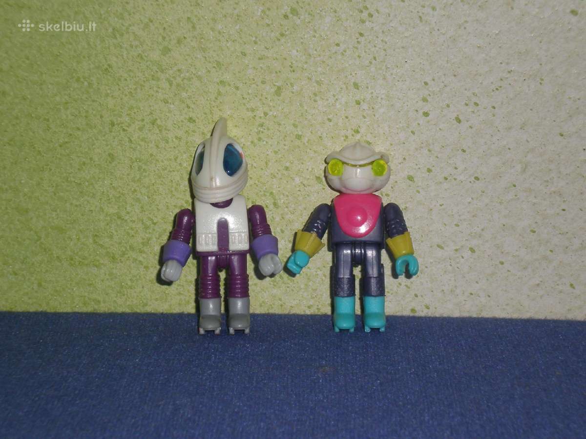 59. Kinder siurprizo kolekcines figureles robotai