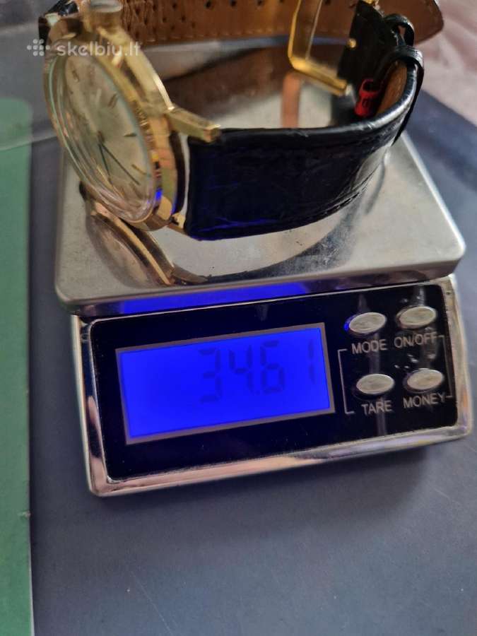 Auksinis laikrodis omega