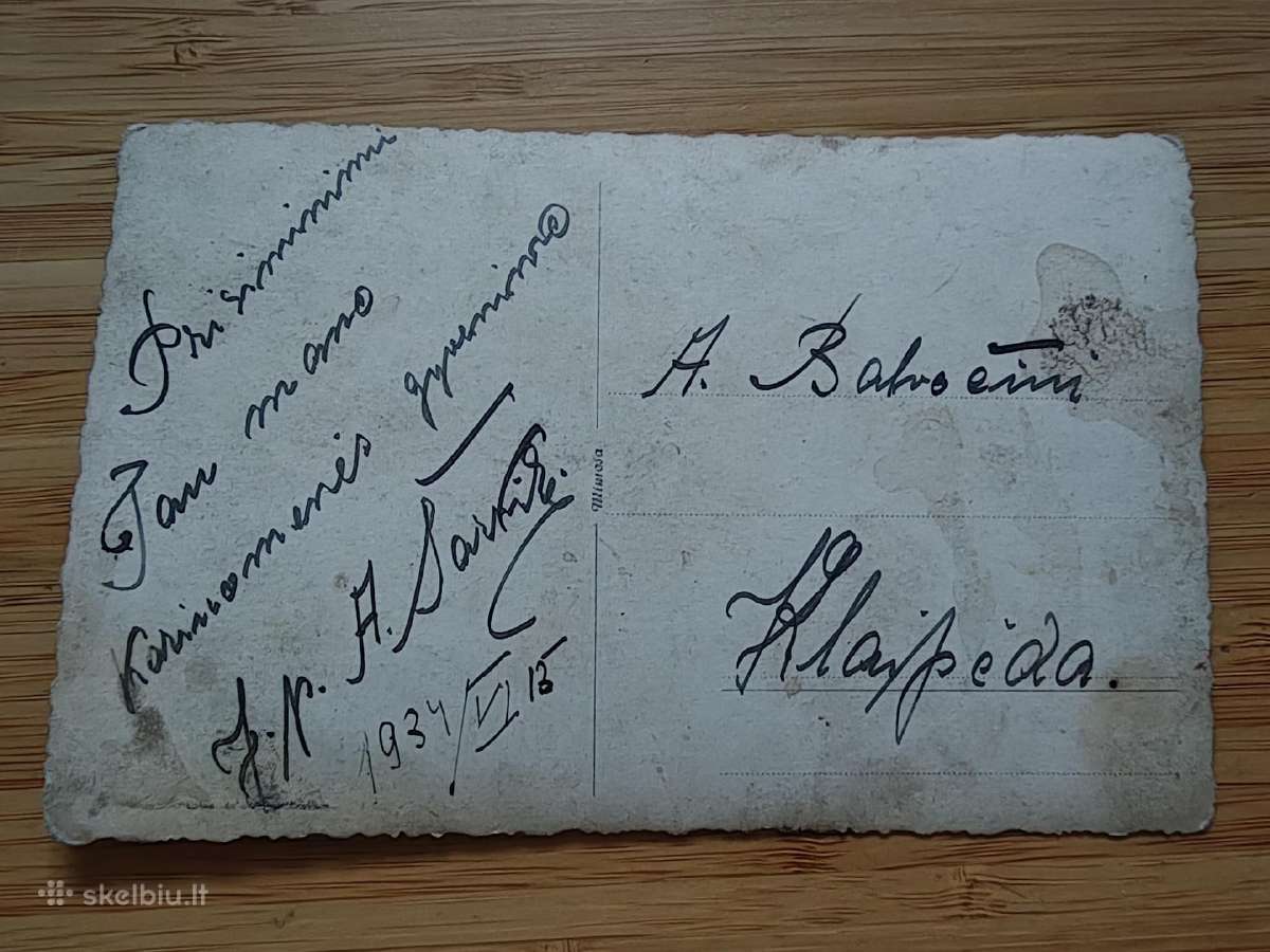Lietuvos kareivio portretas. Klaipėda 1934 m. - nuotraukos Nr. 2
