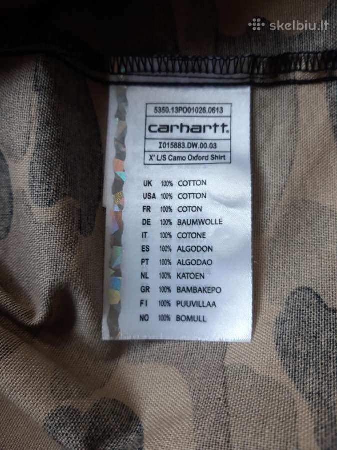 Carhartt kamufliažiniai marškiniai - nuotraukos Nr. 9