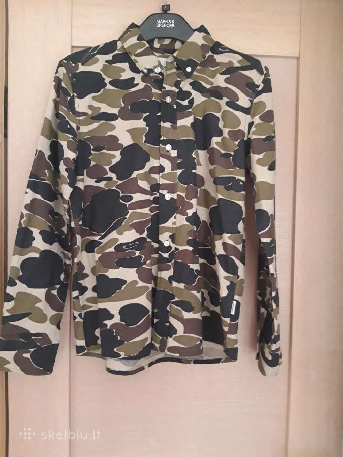 Carhartt kamufliažiniai marškiniai