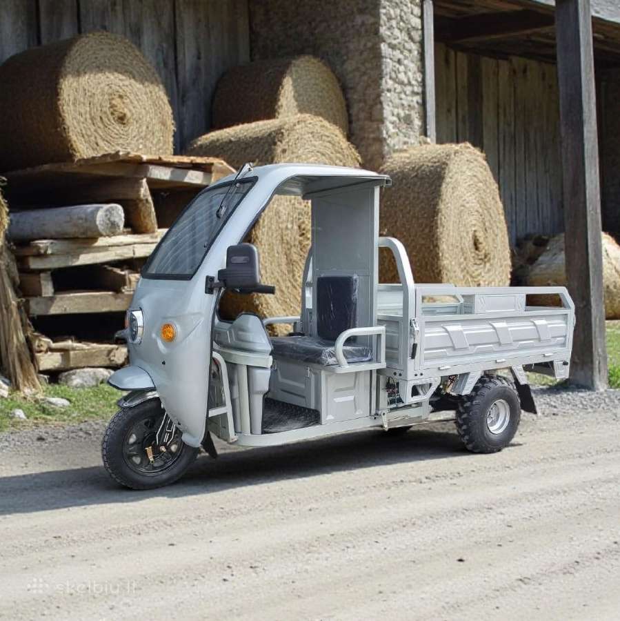 Elektrinis krovininis triratis motoroleris SL-06-s - nuotraukos Nr. 4