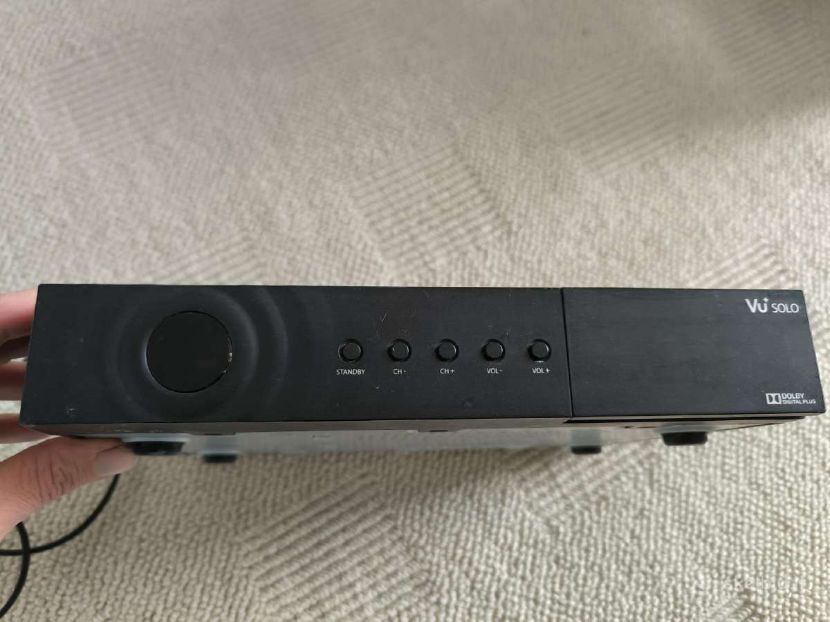 Palydovinės TV HD imtuvas Vu+solo Se