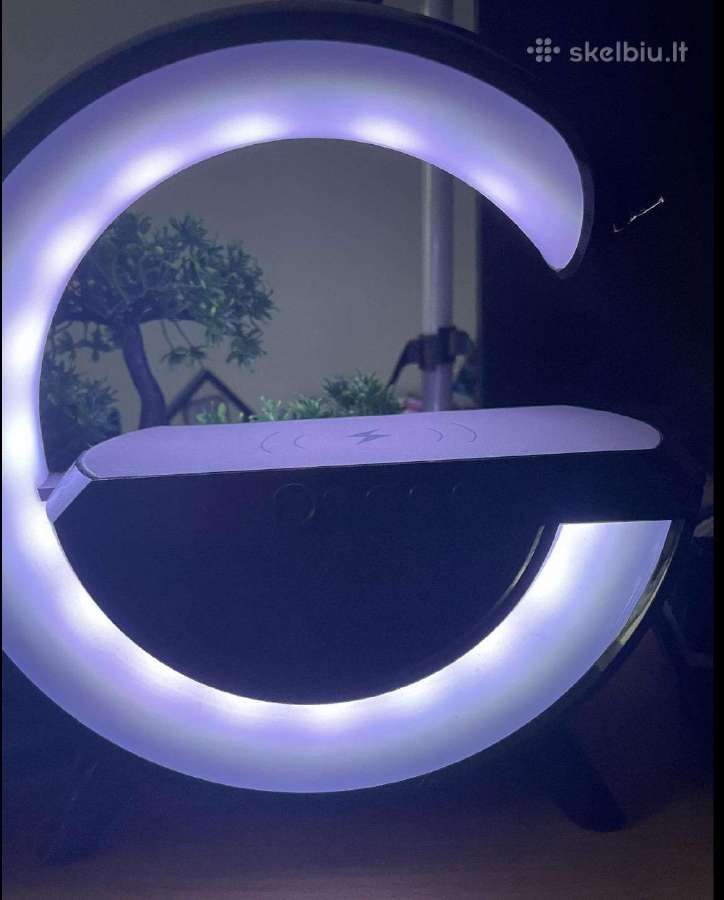 G raidės formos rgb LED šviestuvas - nuotraukos Nr. 2