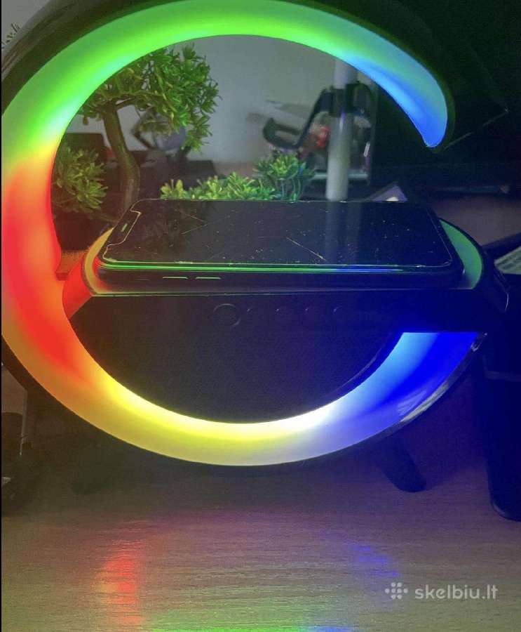 G raidės formos rgb LED šviestuvas - nuotraukos Nr. 3