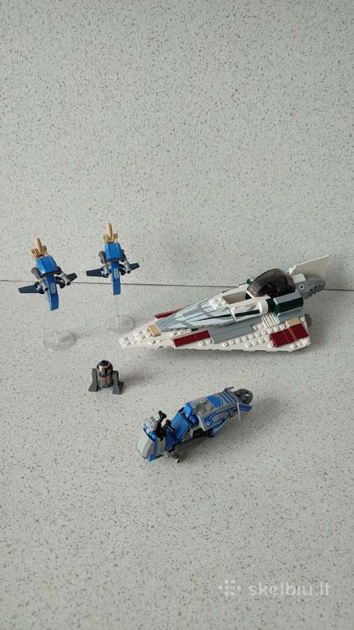 Lego Star Wars 7868 Mace Windus Jedi Starfighter