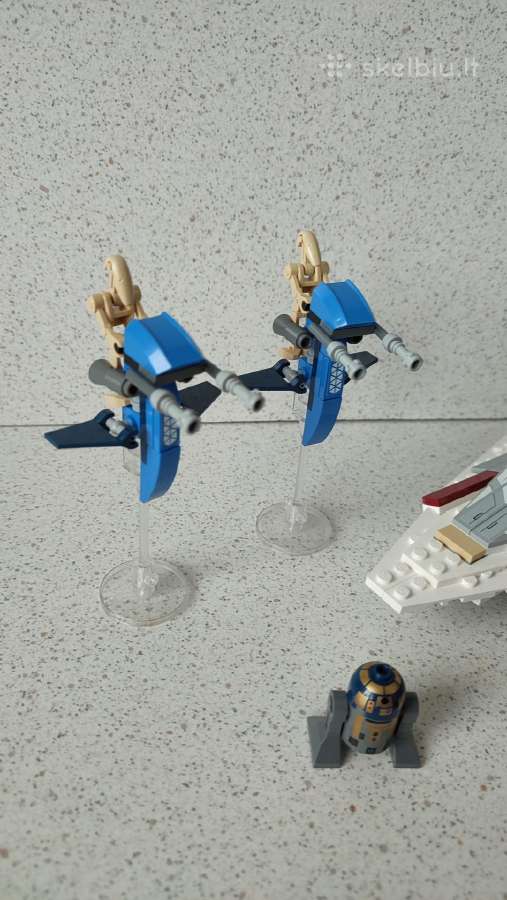 Lego Star Wars 7868 Mace Windus Jedi Starfighter - nuotraukos Nr. 2