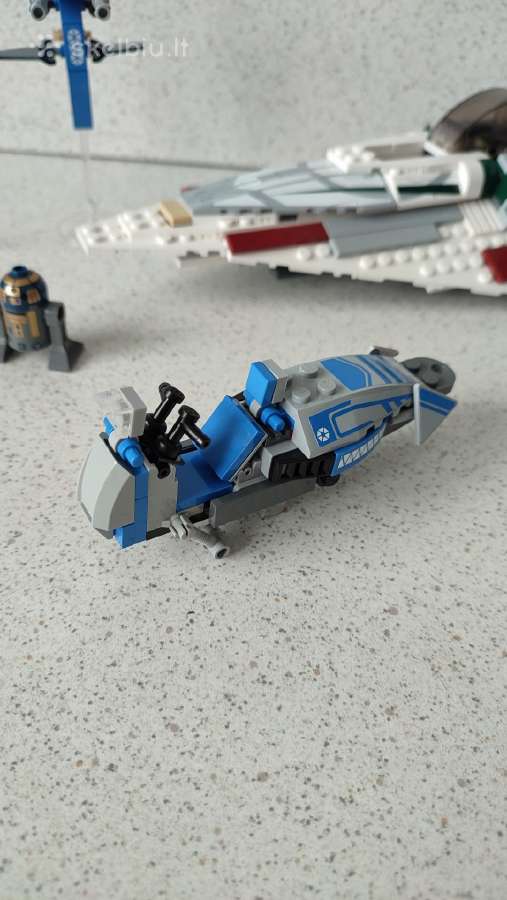 Lego Star Wars 7868 Mace Windus Jedi Starfighter - nuotraukos Nr. 3
