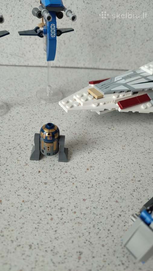 Lego Star Wars 7868 Mace Windus Jedi Starfighter - nuotraukos Nr. 4