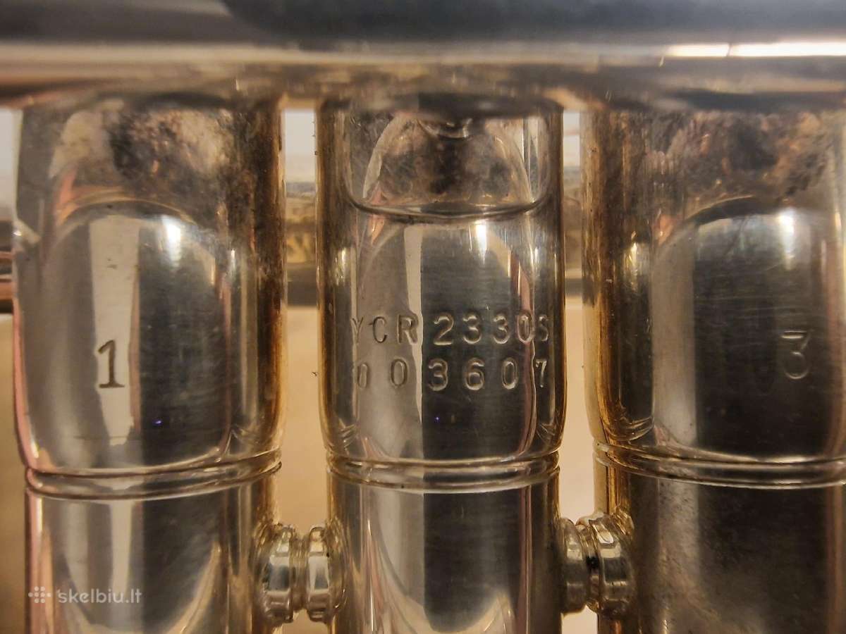 Kornetas Yamaha Ycr 2330s - nuotraukos Nr. 3