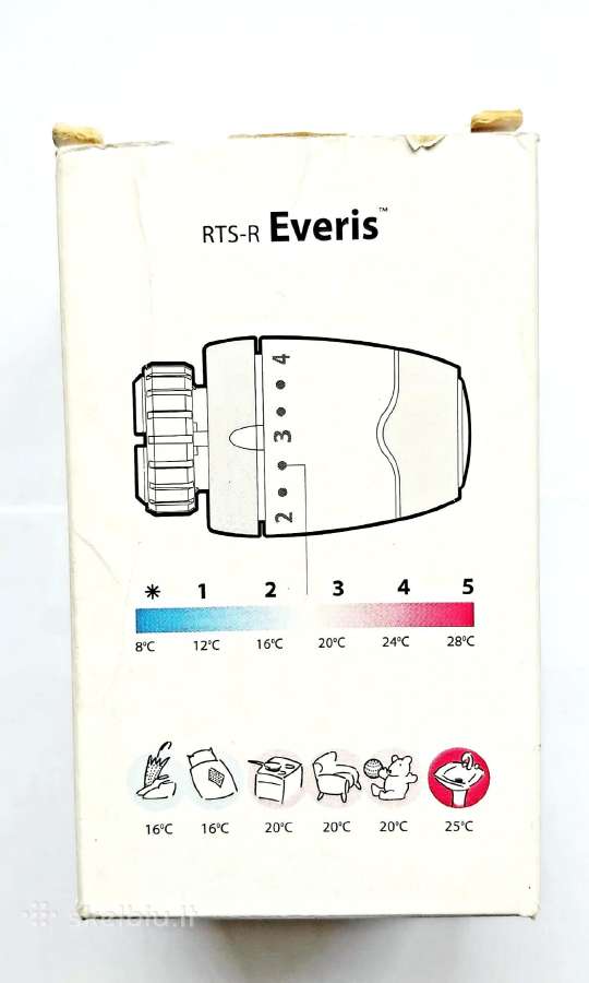 Danfoss Rts-r Everis termostatinė galvutė, jungtis - nuotraukos Nr. 7