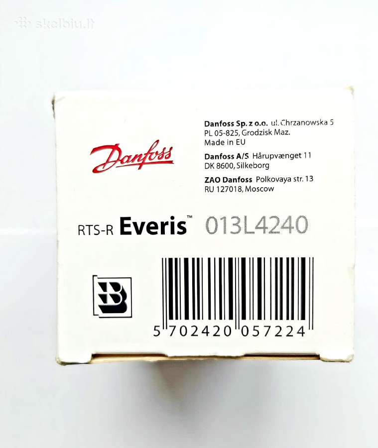 Danfoss Rts-r Everis termostatinė galvutė, jungtis - nuotraukos Nr. 8